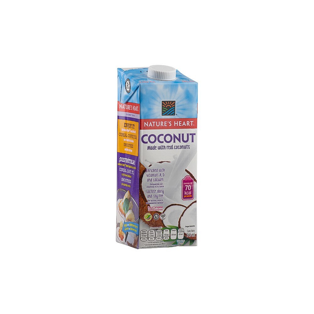 BEBIDA DE COCO NATURES HEART TETRAPACK 946 ML
