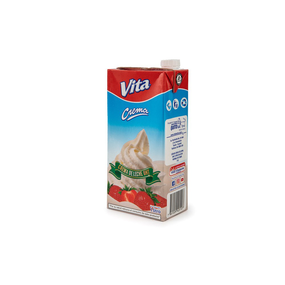 CREMA DE LECHE TETRAPACK VITA 1 LT
