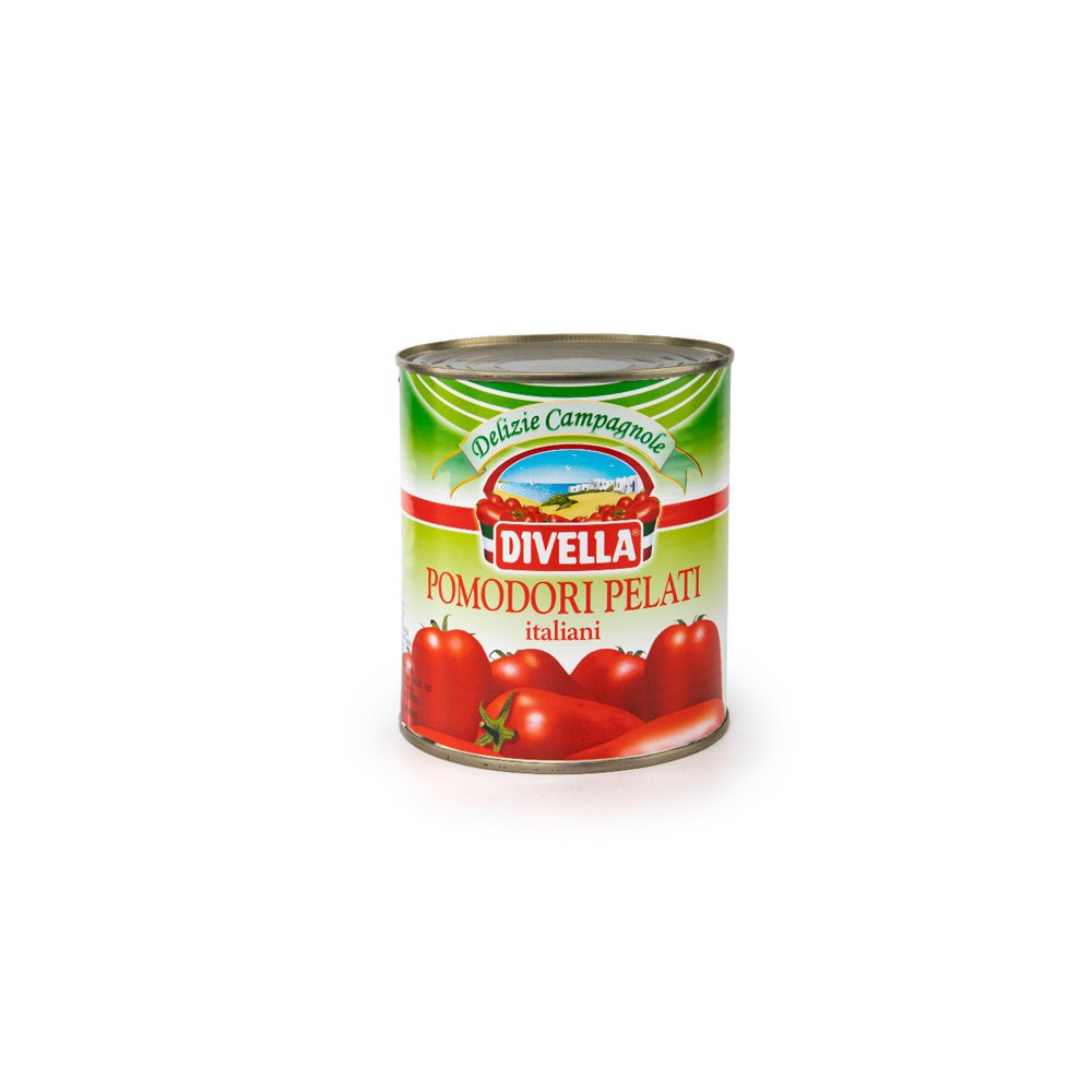 TOMATES PELADOS DIVELLA LATA 800 G