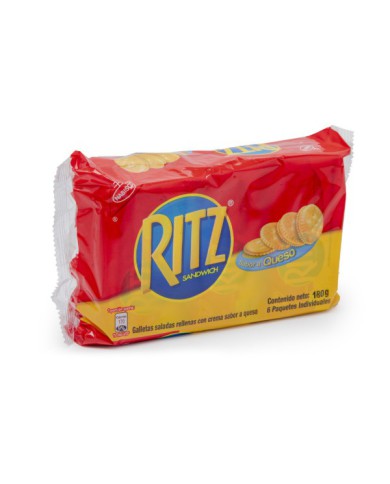GALLETAS DE QUESO RITZ 180 G (6 X 30 G)