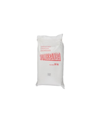 HARINA DE TRIGO FORTIFICADA PARA PANIFICACIÓN TOMEBAMBA 50 KG
