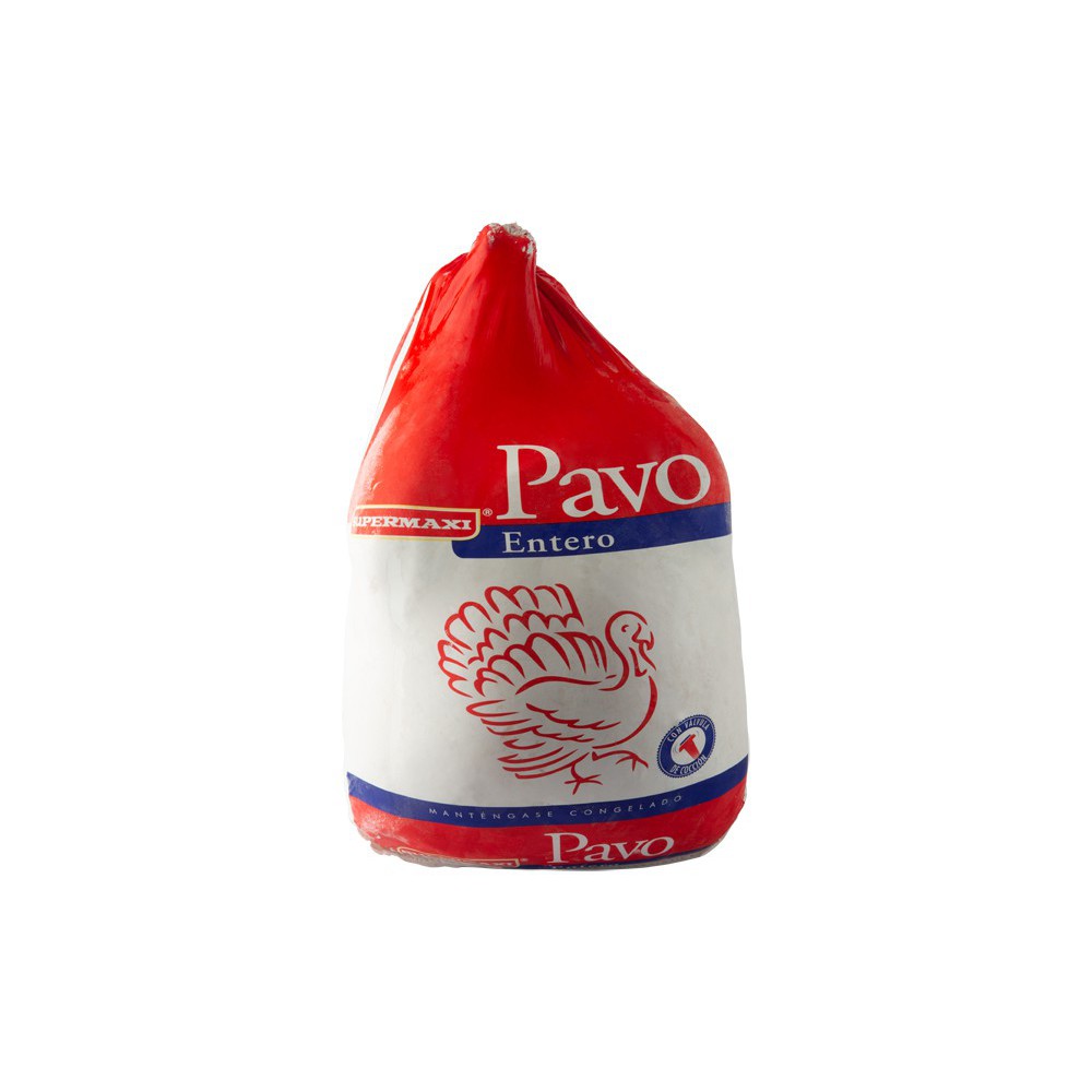 PAVO, MEDIANO CONGELADO SUPERMAXI (7 - 9 KG)