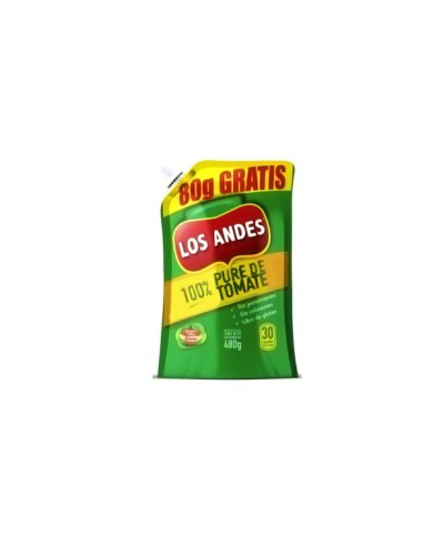 PURE DE TOMATE LOS ANDES 480 G