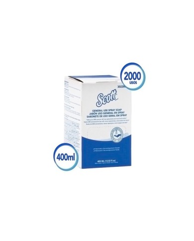 JABON LIQUIDO DE MANOS 2000 USOS SCOTT SPRAY 400 ML (30228058)