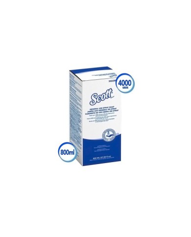 JABON LIQUIDO DE MANOS 4000 USOS SCOTT SPRAY 800 ML (30228094)