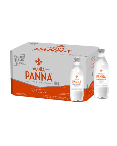 AGUA SIN GAS ACQUA PANNA CAJA (24 X 500 ML)