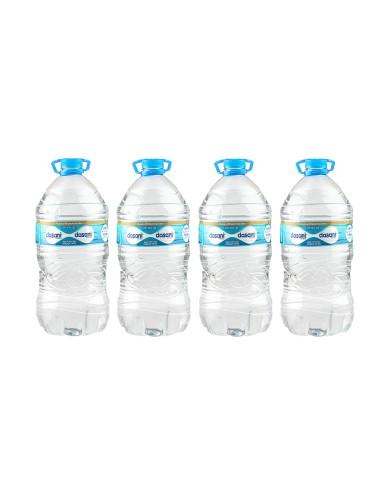 AGUA SIN GAS DASANI CAJA (4 X 6.05 LT)