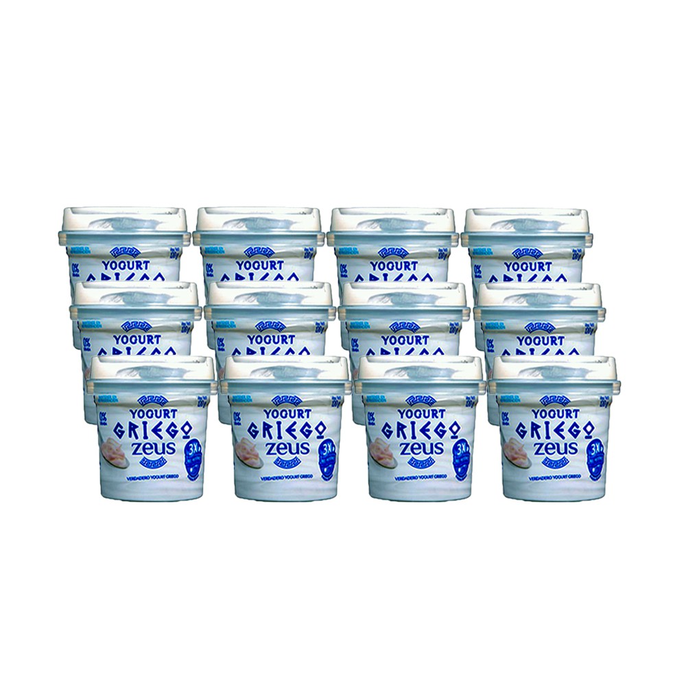 YOGURT GRIEGO ZEUS REY CAJA (12 X 400 G)