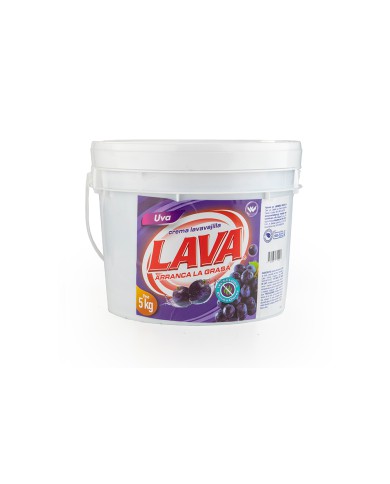 LAVAVAJILLA EN CREMA UVA LAVA 5 KG