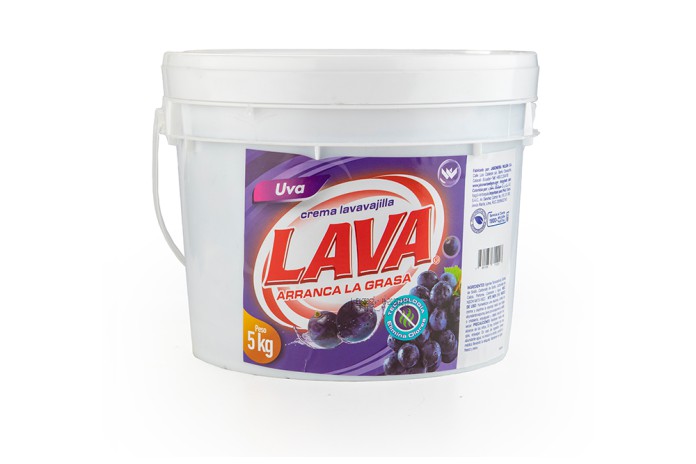 LAVAVAJILLA EN CREMA UVA LAVA 5 KG
