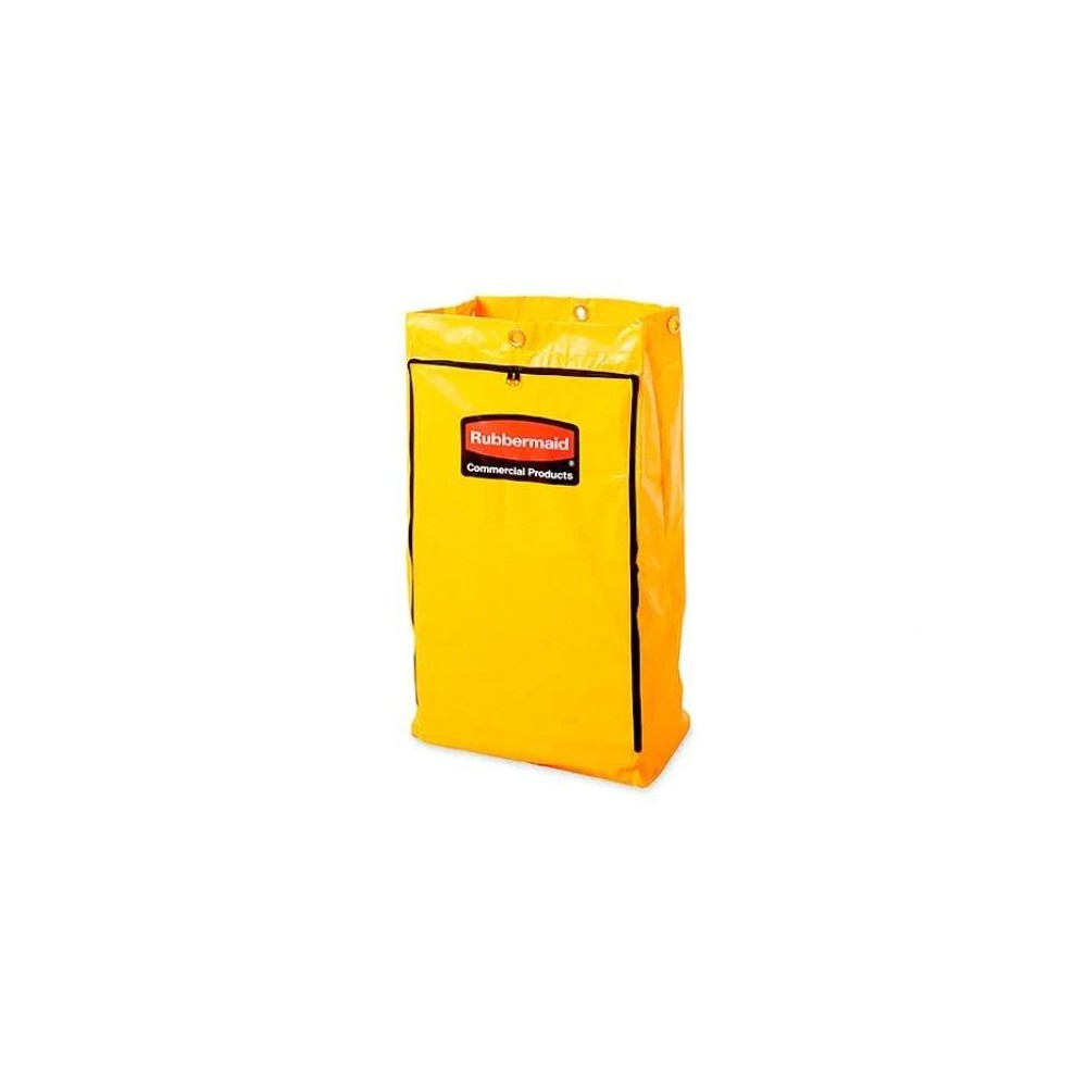 REPUESTO DE BOLSA DE VINILO AMARILLA RUBBERMAID 1966719 PARA COCHE 10190 / 10191