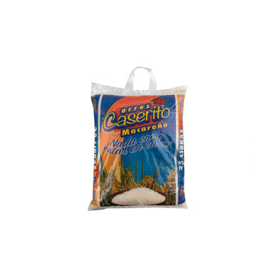 ARROZ MACAREÑO CASERITO 25 LB