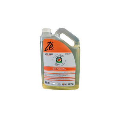 ZE JABON LIQUIDO DE MANOS SIN AROMA 1 GL