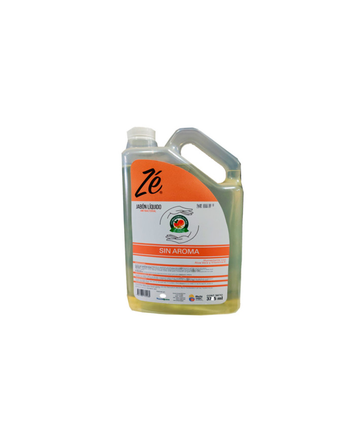 ZE JABON LIQUIDO DE MANOS SIN AROMA 1 GL