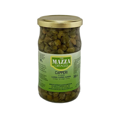 ALCAPARRAS EN VINAGRE VIDRIO MAZZA 290 GR