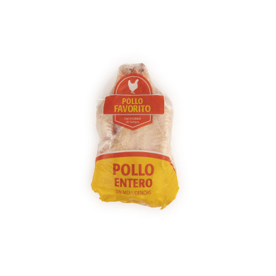 POLLO ENTERO VACIO CONGELADO FAVORITO (1.8 - 2.0 KG)