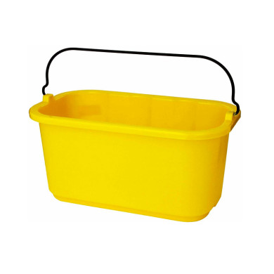 BALDE 9.46 L AMARILLO PARA COCHE DE CONSERJE RUBBERMAID (FG9T8200YEL)