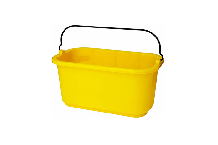 BALDE 9.46 L AMARILLO PARA COCHE DE CONSERJE RUBBERMAID (FG9T8200YEL)