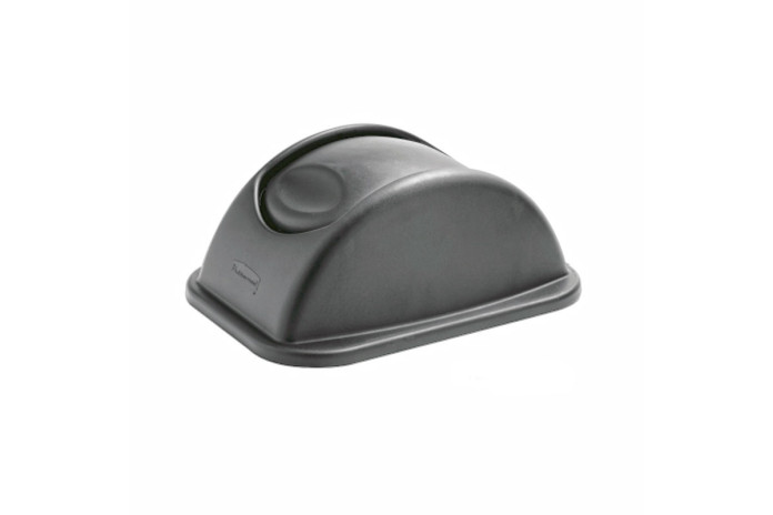 TAPA NEGRA PARA BASURERO DE 27 L RUBBERMAID (FG306600BLA)
