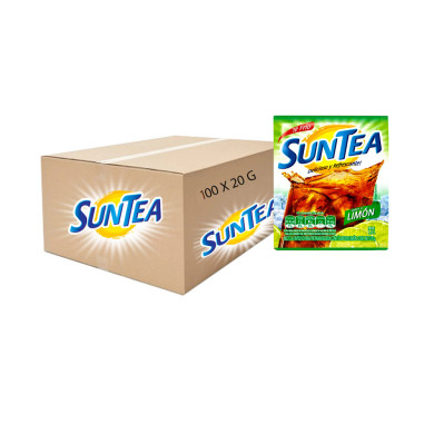 TE LIMON EN POLVO SUNTEA CAJA (100 X 20 G)