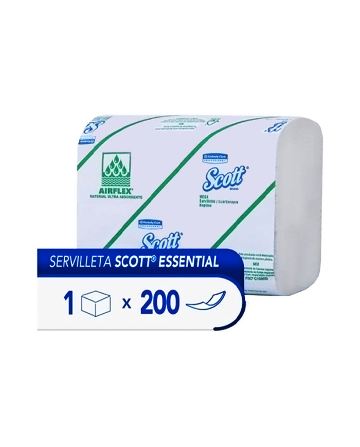 SERVILLETA DISPENSADA HOJA SENCILLA SCOTT MEGA X 200 (30209703)