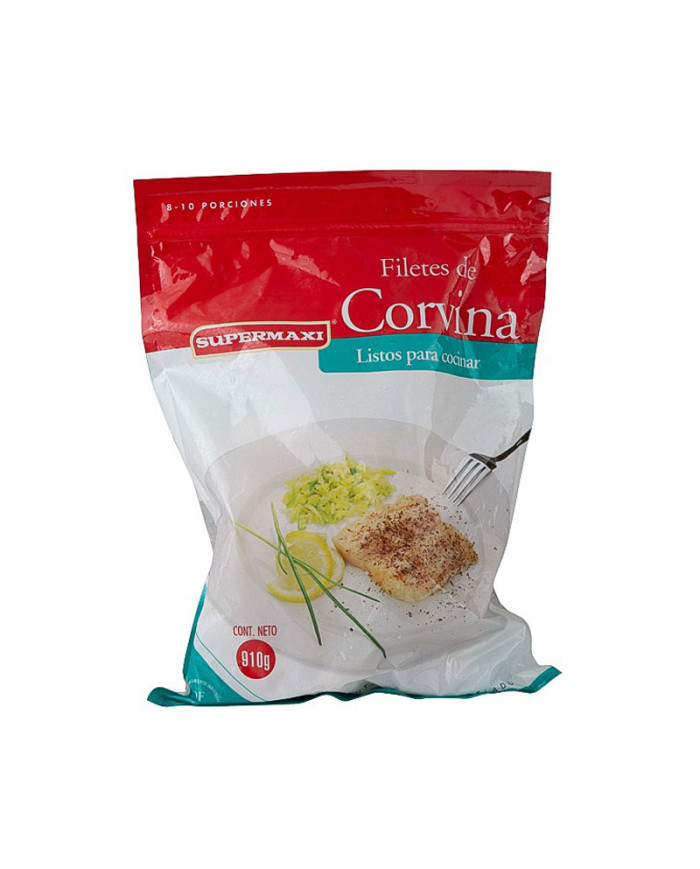 CORVINA FILETES CONGELADO SUPERMAXI 910 G