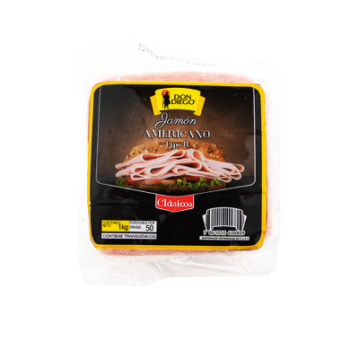 JAMÓN AMERICANO TIPO II DON DIEGO 1 KG