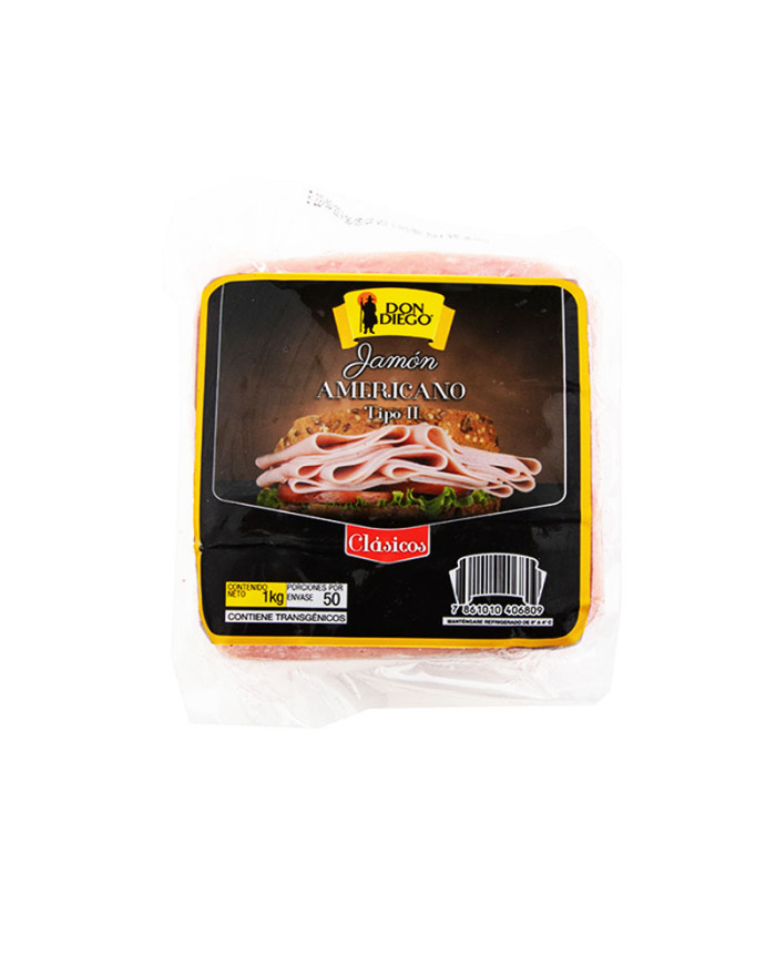 JAMÓN AMERICANO TIPO II DON DIEGO 1 KG