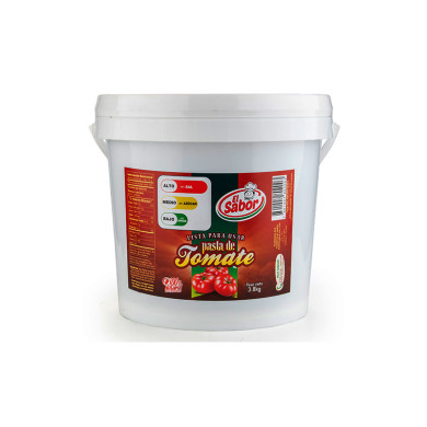 PASTA DE TOMATE EL SABOR 3.8 KG