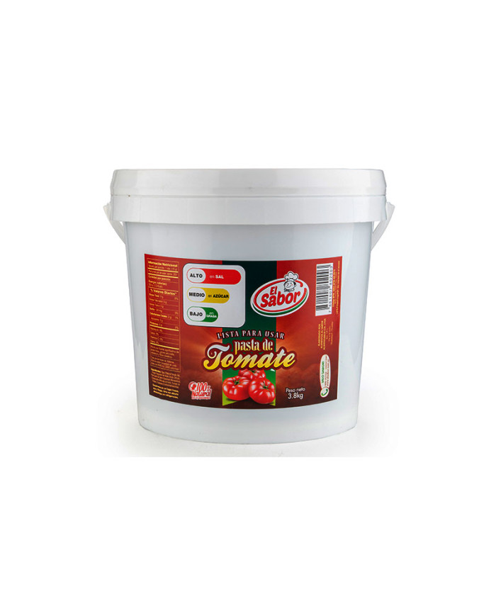 PASTA DE TOMATE EL SABOR 3.8 KG