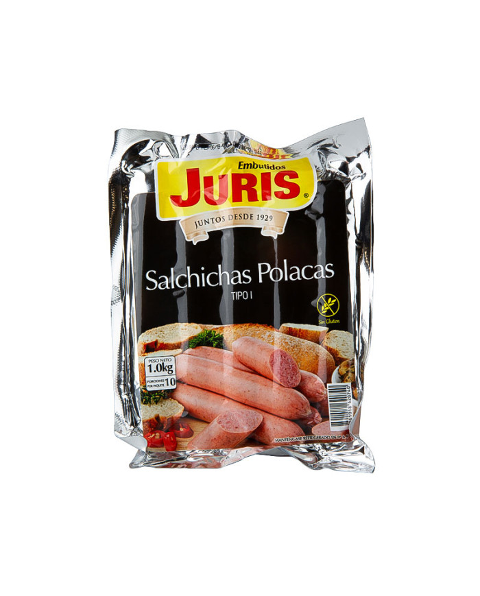 SALCHICHAS POLACAS TIPO I JURIS 1 KG