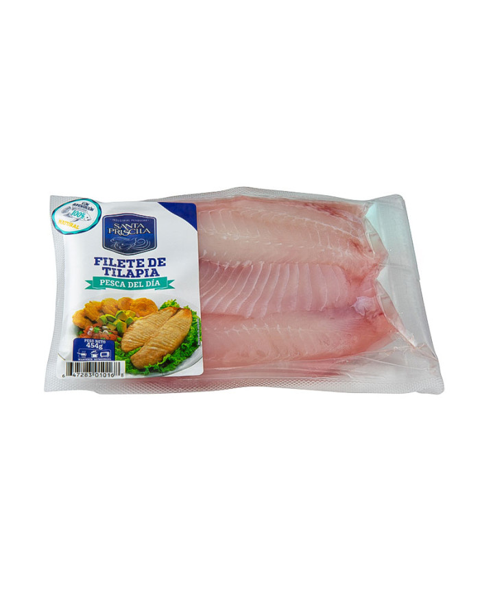 TILAPIA FILETES SANTA PRISCILA 454 G
