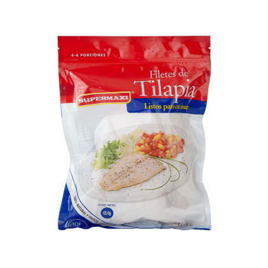 TILAPIA FILETES REFRIGERADO SUPERMAXI 454 G