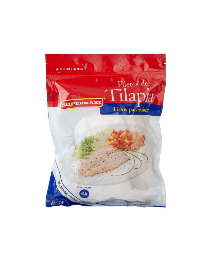 TILAPIA FILETES REFRIGERADO SUPERMAXI 454 G