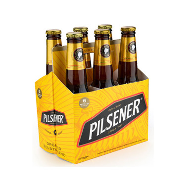 CERVEZA PILSENER BOTELLA PACK (6 X 330 ML)
