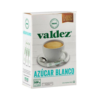AZUCAR BLANCA VALDEZ 500 G (100 X 5 G)