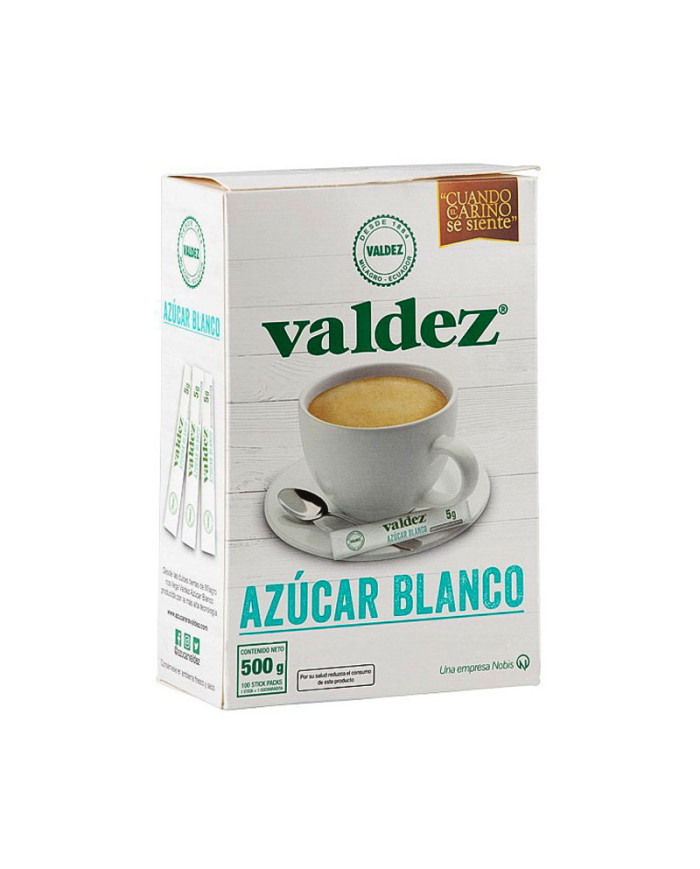 AZUCAR BLANCA VALDEZ 500 G (100 X 5 G)