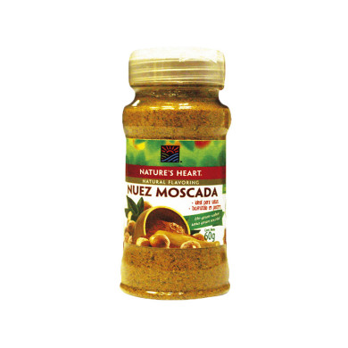 NUEZ MOSCADA NATURES HEART 60 G
