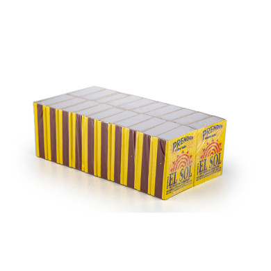 FÓSFOROS EL SOL PAQUETE (X 20)