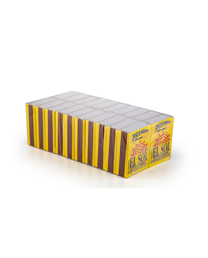 FÓSFOROS EL SOL PAQUETE (X 20)