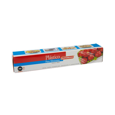FILM PLASTICO SUPERMAXI (60 M X 30 CM)