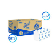 PAPEL TOALLA DE MANOS HOJA SENCILLA INTERFOLIADA SCOTT BASIC X 150 (30212073)