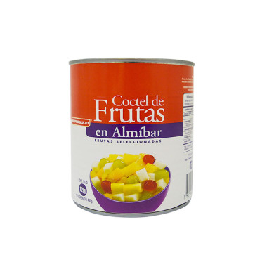 COCTEL DE FRUTAS EN ALMIBAR SUPERMAXI 820 G