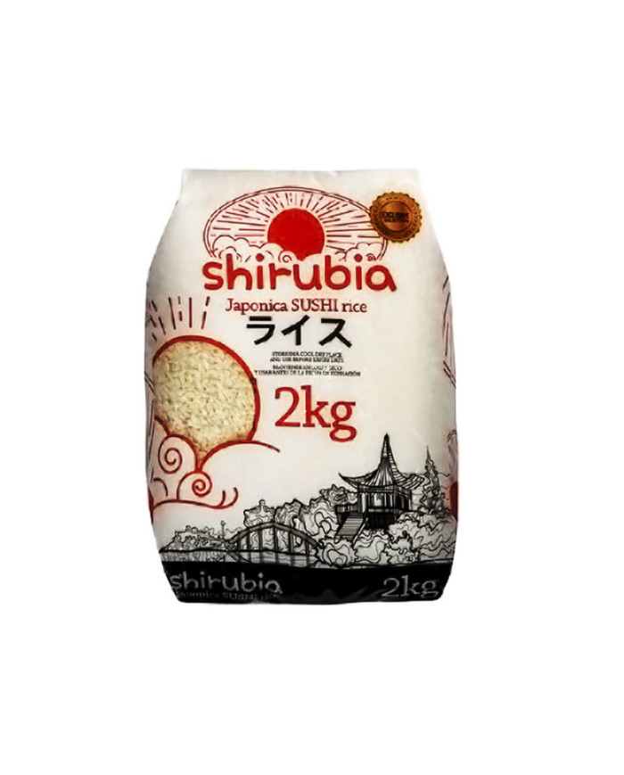 ARROZ PARA SUSHI SHIRUBIA 2 KG