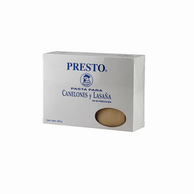 CANELONES Y LASAÑA PRESTO 250 G