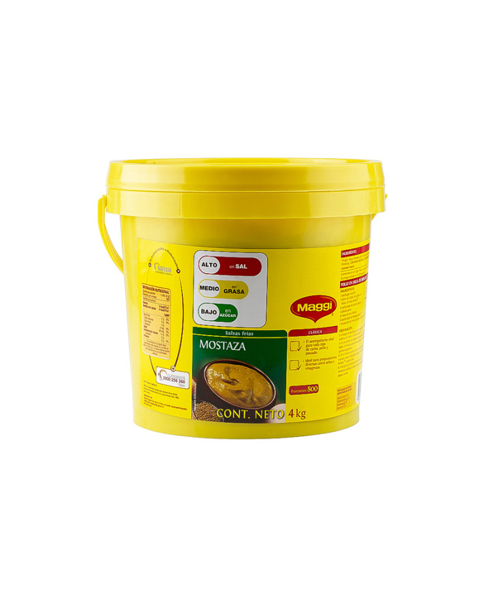 MOSTAZA MAGGI BALDE 4 KG