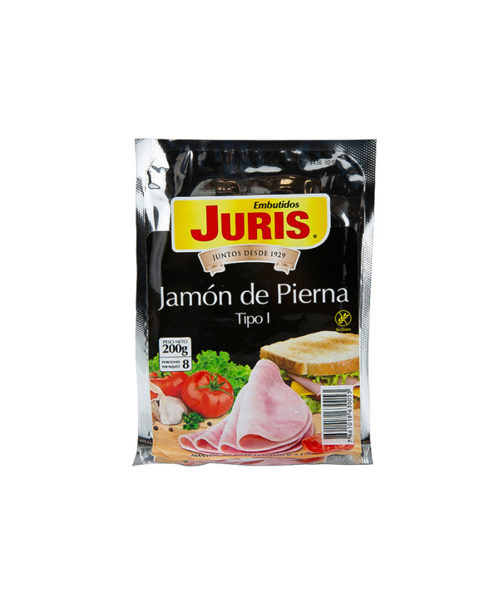 JAMON DE PIERNA TIPO I JURIS 200 G