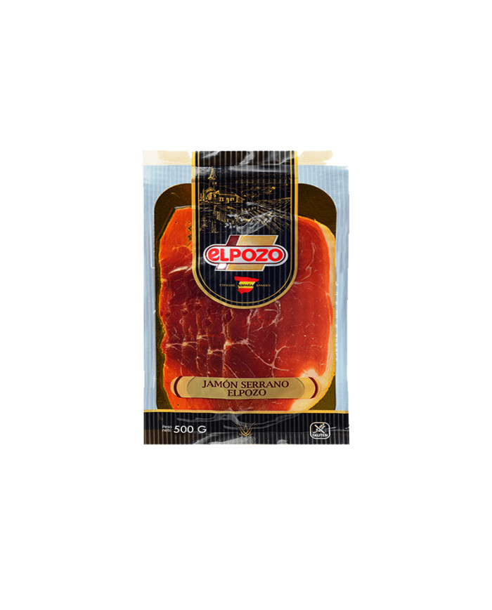 JAMON SERRANO EL POZO 500 G
