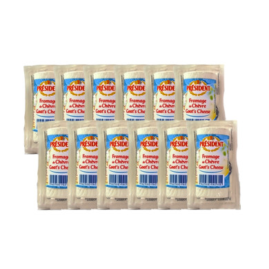 QUESO DE CABRA PRESIDENT CAJA (12 X113 G)