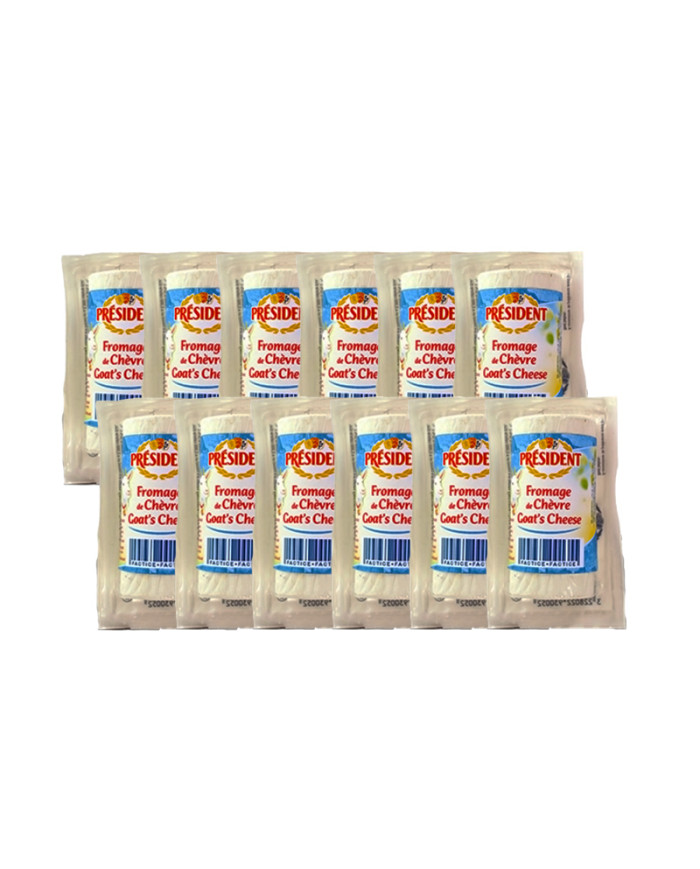 QUESO DE CABRA PRESIDENT CAJA (12 X113 G)